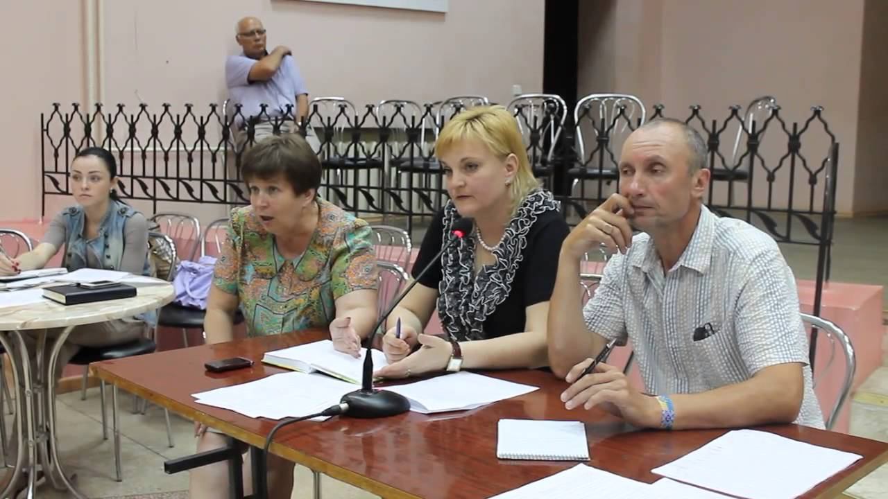 Бахмут.in.ua - Первое заседание Общественного совета 24.06.2015 смотреть онлайн