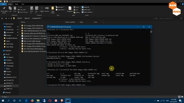 Essential PH-1 Flash Stock Android 9 Pie PQ1A.190105.112 смотреть онлайн