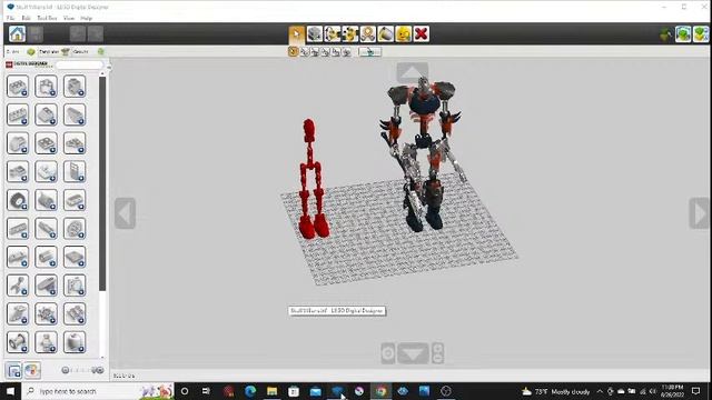 Designing Lego Bionicle G2 Skull Villain revamps смотреть онлайн