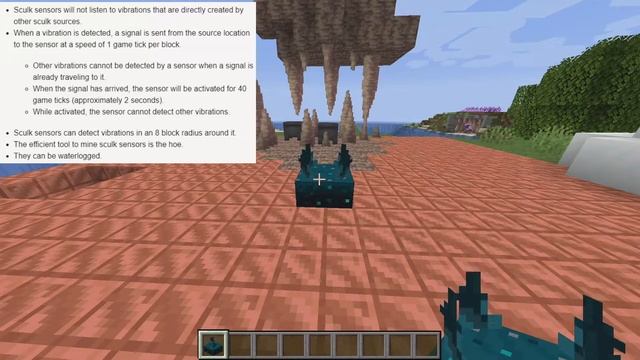 Minecraft 1.17 SCULK SENSORS + DRIP STONE BIOMES! [Minecraft Snapshot 20W49A Review] смотреть онлайн