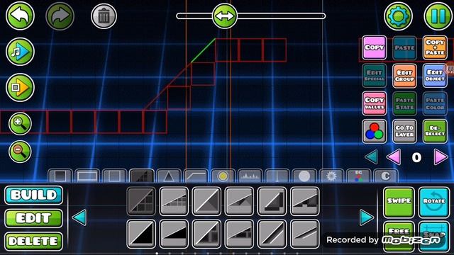 geometry dash создания 1 уровня! смотреть онлайн