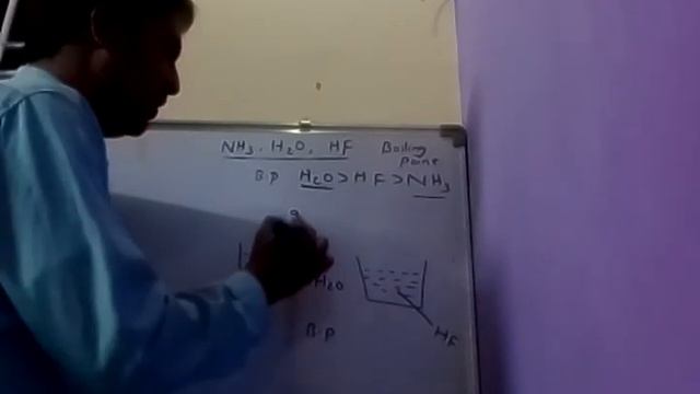 Boiling point of HF,H2O,NH3. смотреть онлайн