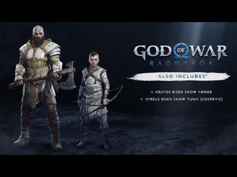 God of War Ragnarök PS4 PS5 PREORDER DLC Armor Showcase + How To Unlock смотреть онлайн