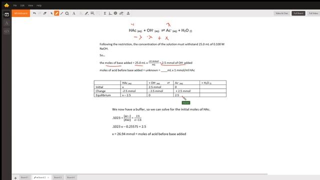 Lab Procedure in Creating a Buffer of NaOH and HAc - Chemistry Lab смотреть онлайн