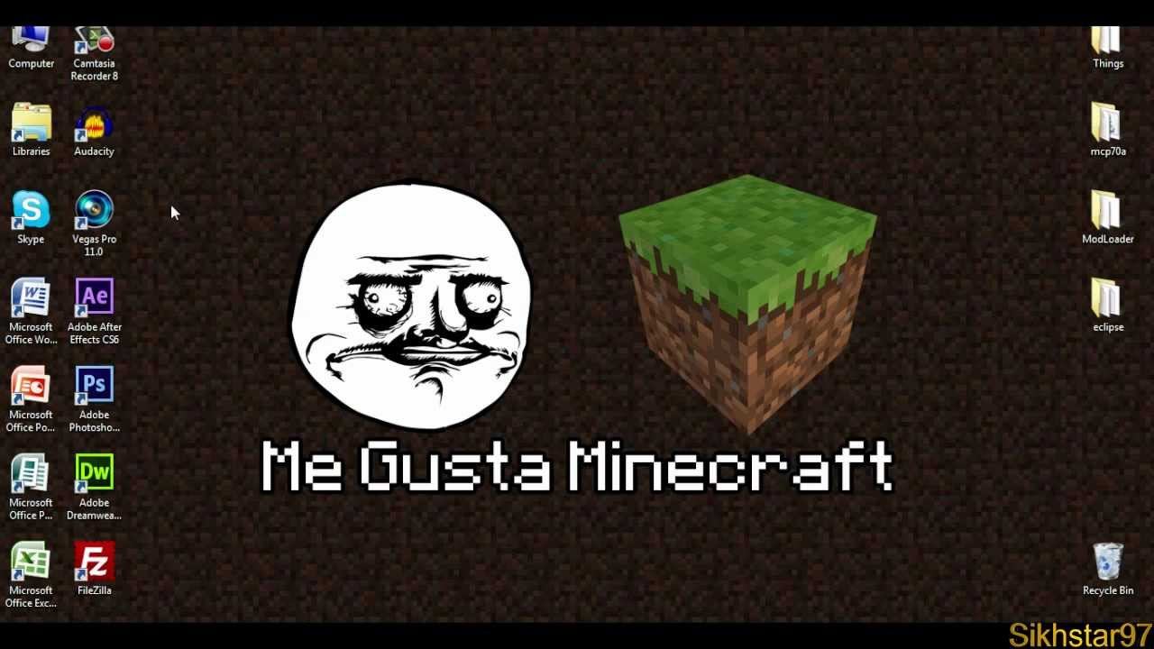 Minecraft 1.3.2 / How To Greenscreen In Minecraft смотреть онлайн