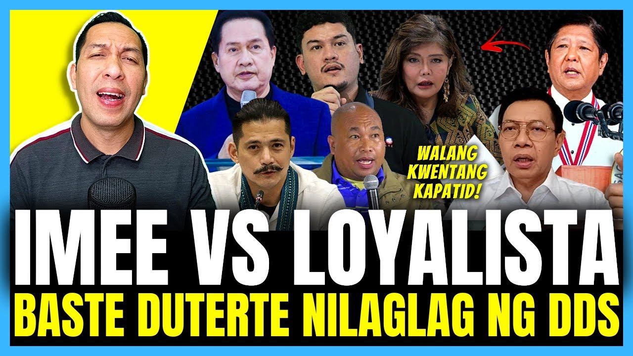 HETO NA! SEN IMEE PINULBOS NG LOYALISTA DAHIL SA PAGKAMPI KAY QUIBOLOY, BASTE DUTERTE NLAGLAG NG DD смотреть онлайн