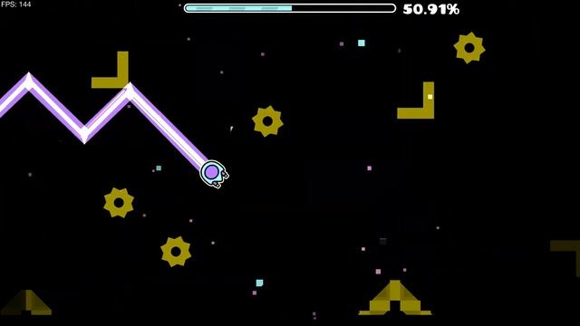 First Hard Demon | Nine Circles by Zobros 100% | All coins [Geometry Dash 2.204] смотреть онлайн