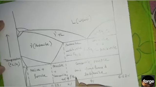 Fe-Fe3c Phase Diagram|| How To Draw Fe-Fe3c Diagram|| PHASE DIAGRAMS