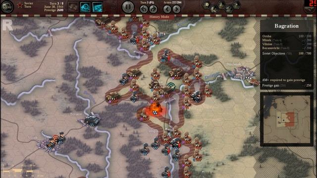 UoC Red Turn Scn 9: Bagration смотреть онлайн