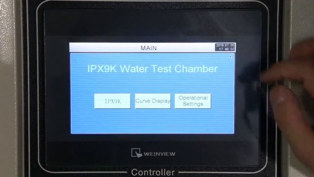 IPX9K High Pressure Water Spray Test Chamber смотреть онлайн