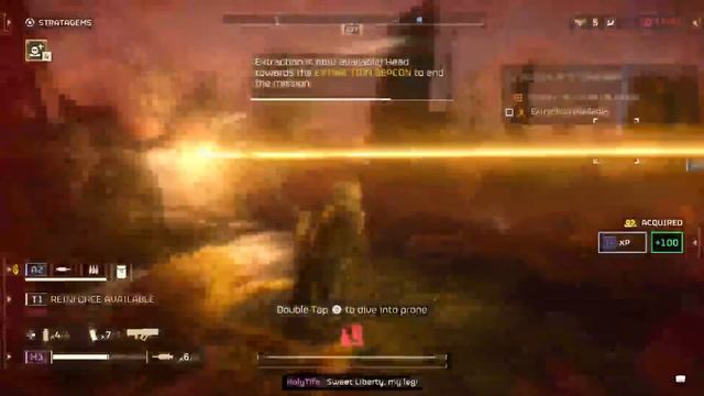 Helldiver solo qp diff lvl 5 смотреть онлайн