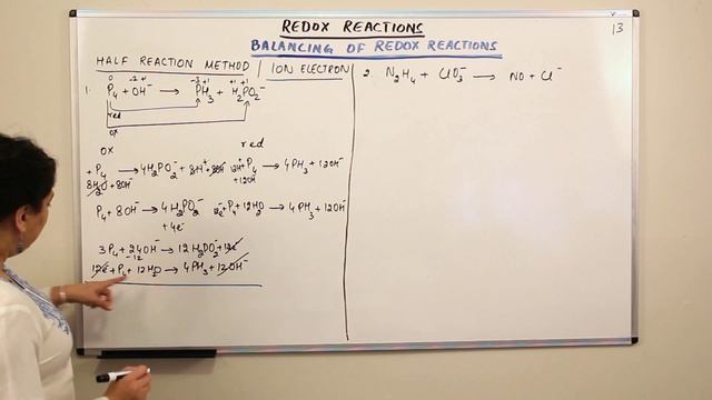 Half Reaction Method To Balance Equations - Redox Reactions #13 смотреть онлайн