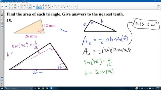Geometry Spring Final Exam Review смотреть онлайн
