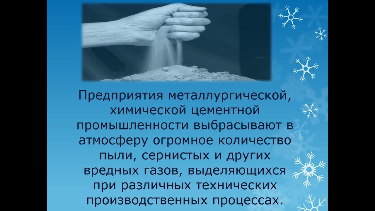 Загрязнение атмосферы
