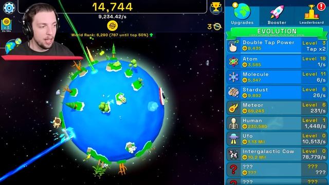 I EVOLVED Earth as a GOD in Planet Evolution! смотреть онлайн
