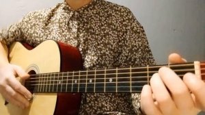 "АПРЕЛЬ" В. ЦОЙ- на гитаре, разбор песни, аккорды, бой, как играть, как петь.