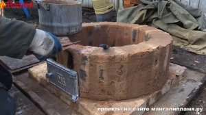 Собрать своими руками Тандыр из старого печного кирпича