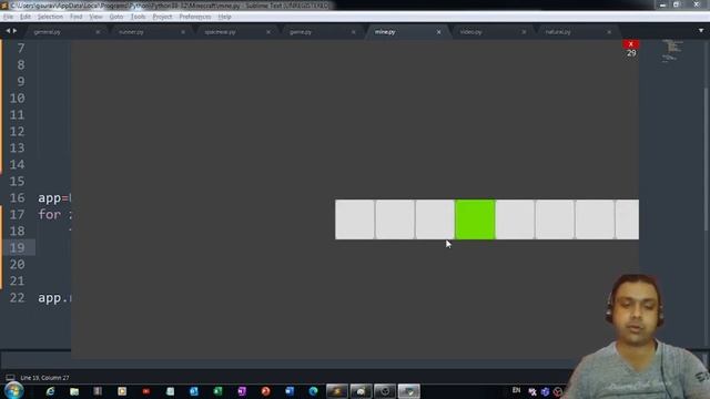 Minecraft in python Part-2 | Gaurav Kumar Jain | GeeksforGeeks School смотреть онлайн