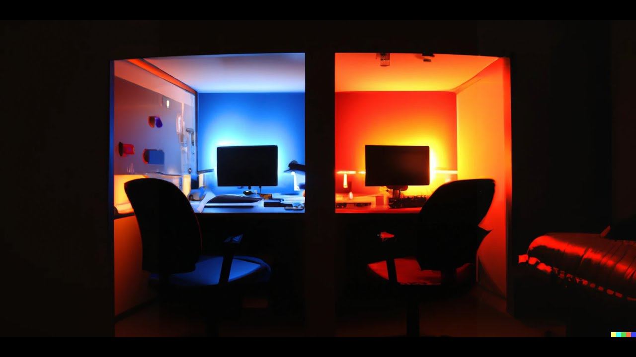 I Split My Pc Into two Workplaces | ASTER смотреть онлайн