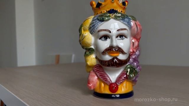 Сицилийская ваза ФАМОЗО: МАВР, керамика, 14 см 016823-95-2 смотреть онлайн