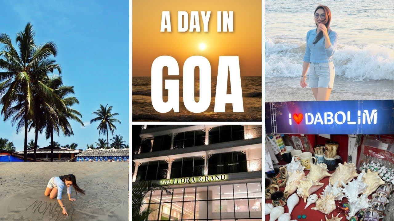 Goa vlog// The Flora Grand Hotel Tour// Bogmalo Beach-South Goa #vlog #adayinmylife #travel смотреть онлайн