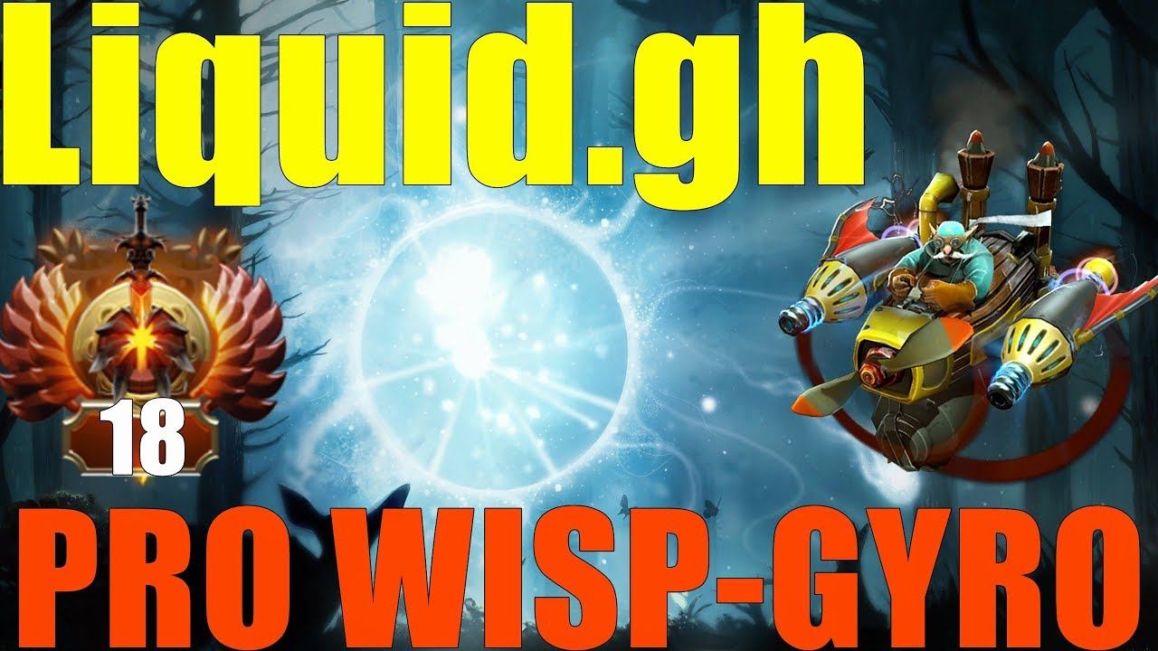 Liquid.gh Pro Wisp-Gyro Gameplay | Dota 2 Immortal Rank смотреть онлайн
