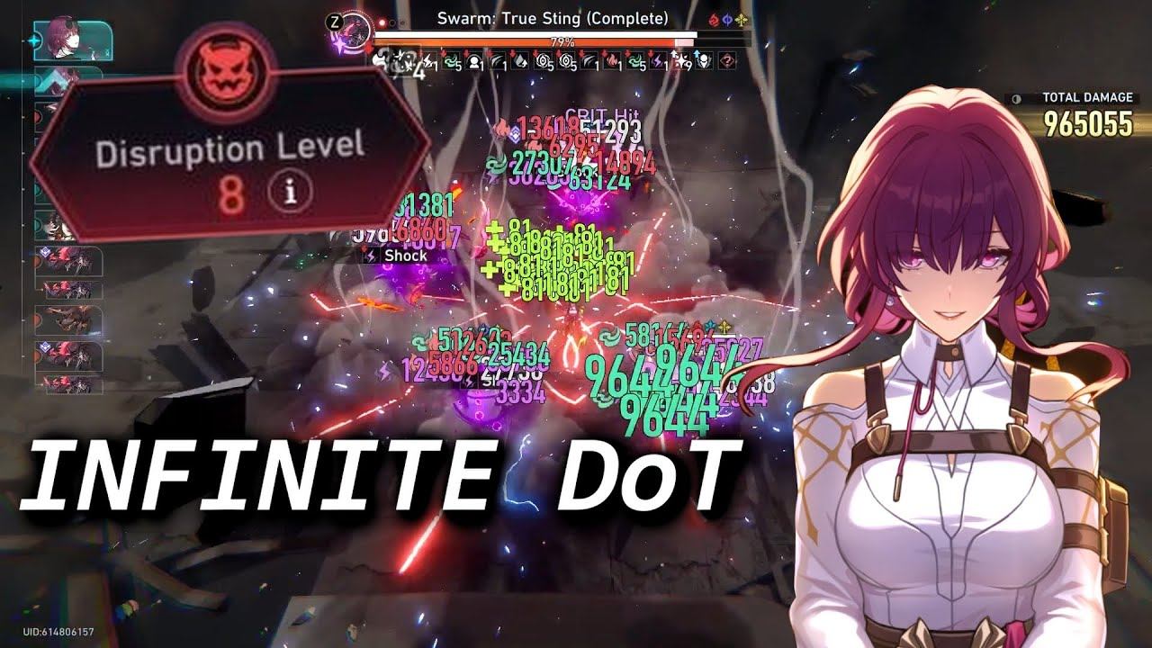 This Is Peak Endgame. Auto-Play Swarm Disaster 5 With Nihility Path Kafka DoT Team смотреть онлайн