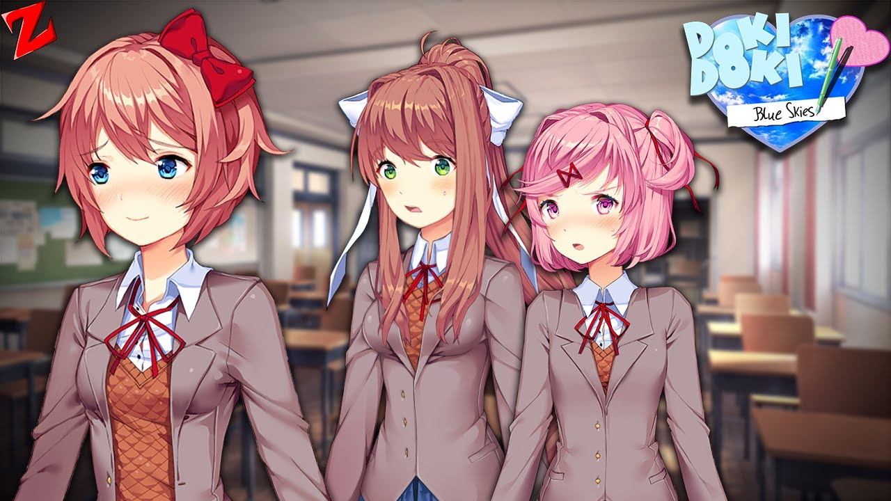 Sayori tells the club | Doki Doki Blue Skies - Part 40 смотреть онлайн