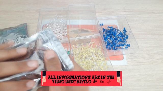 BANGGOOD 1000pcs 5mm LED Blue Green Yellow Red White Round LED Diode Mixed Color Kit смотреть онлайн