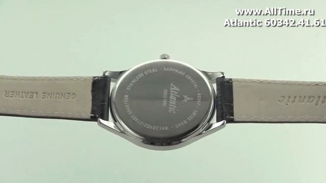 Мужские наручные швейцарские часы Atlantic 60342.41.61 смотреть онлайн