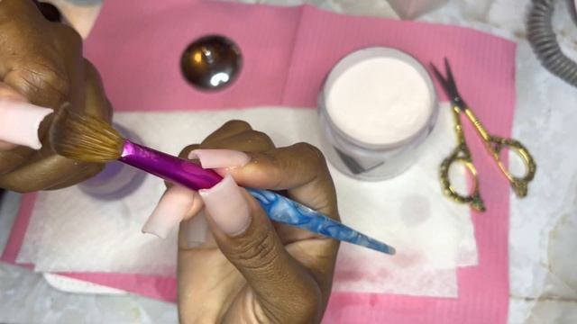 Watch Me Work: Classy Glitter French Tip|Beginner Friendly + Non Dominant Hand смотреть онлайн