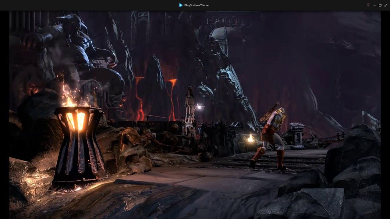 GOW 3, titan mode 4, Zeus, river Styx, blades of exile смотреть онлайн