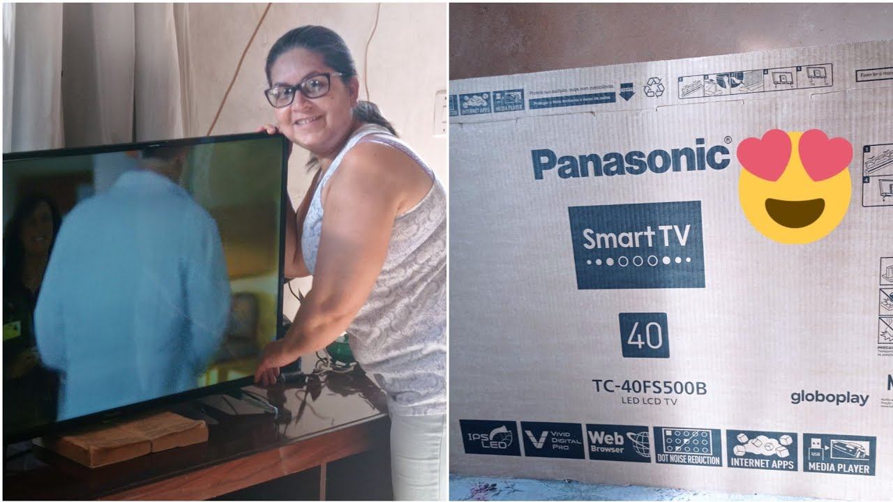 TV PANASONIC 40/TC40FS500B/TVSMART/RESENHA: AFAZERES DA MARI 🌺 смотреть онлайн