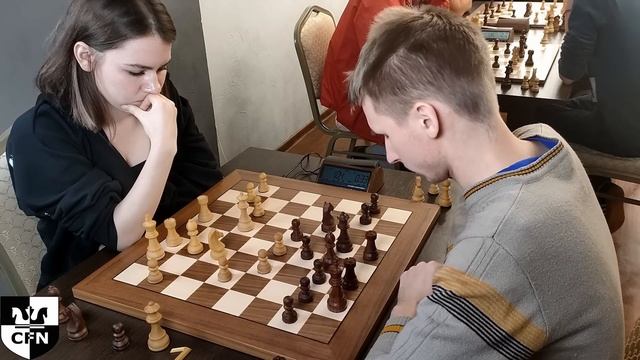 Fatality (1952) vs FM K. Zhitnikov (2318). Chess Fight Night. CFN. Blitz смотреть онлайн