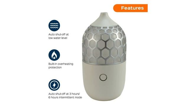 Sterline Elf Essential Oil and Aromatherapy Diffuser with LED Changing Color Lights смотреть онлайн