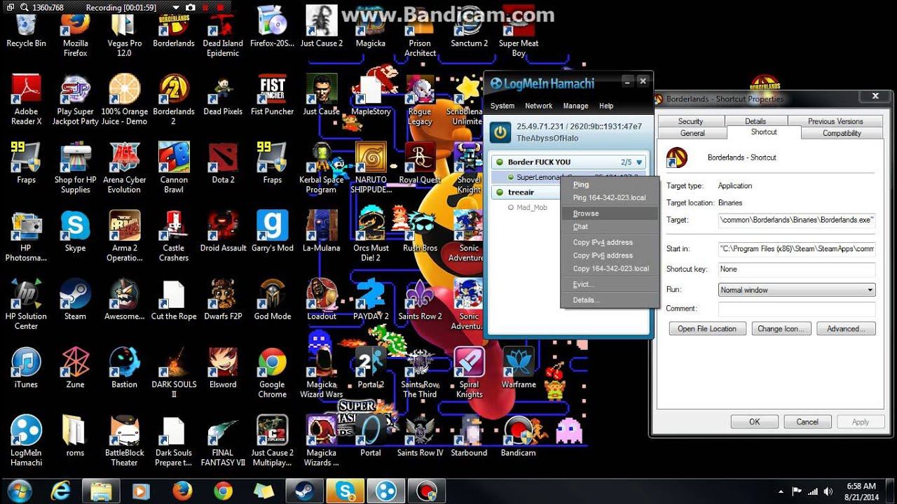 Borderlands- How to set up a Hamachi server смотреть онлайн