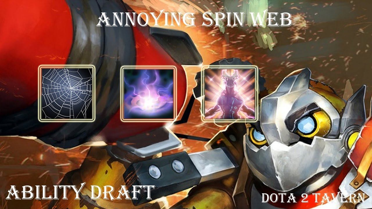 Dota 2 Ability Draft Annoying Spin Web смотреть онлайн