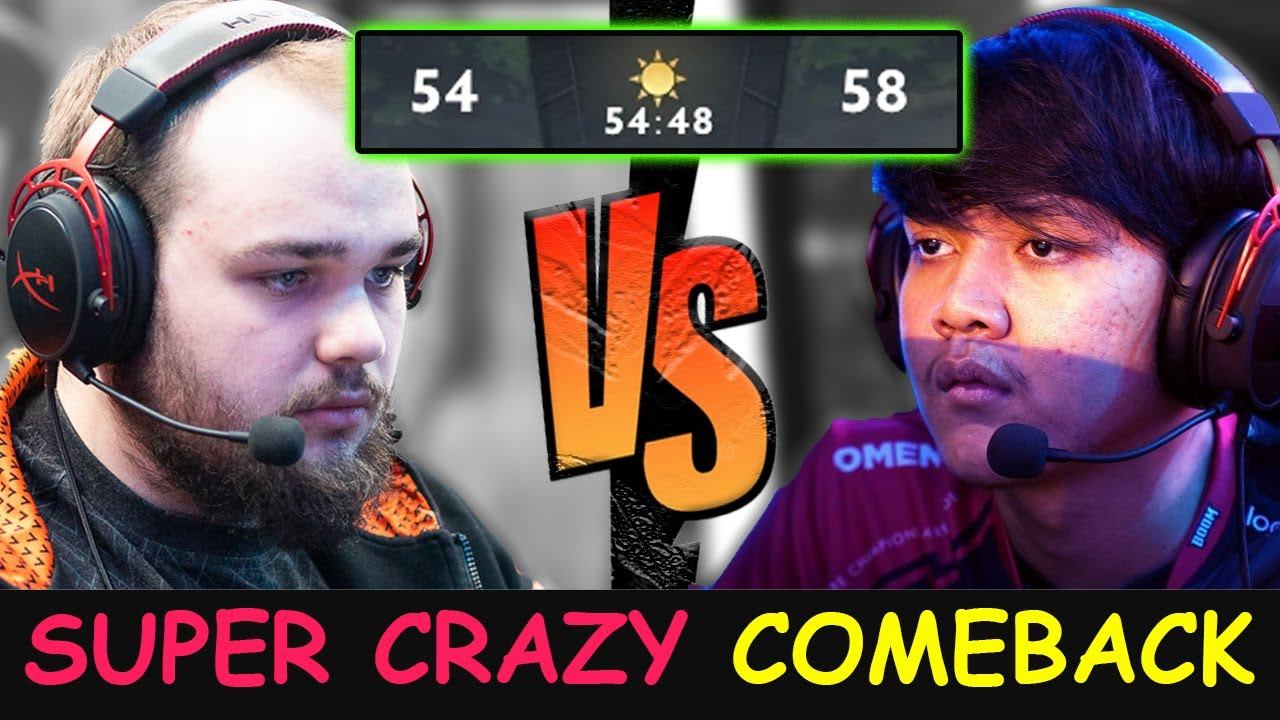 SUPER CRAZY INTENSE COMEBACK - Mikoto void spirit vs Noone primal beast Dota 2 смотреть онлайн