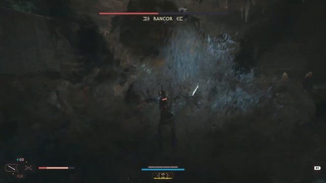 STAR WARS Jedi: Survivor - Jedi Grandmaster- Rancor boss смотреть онлайн