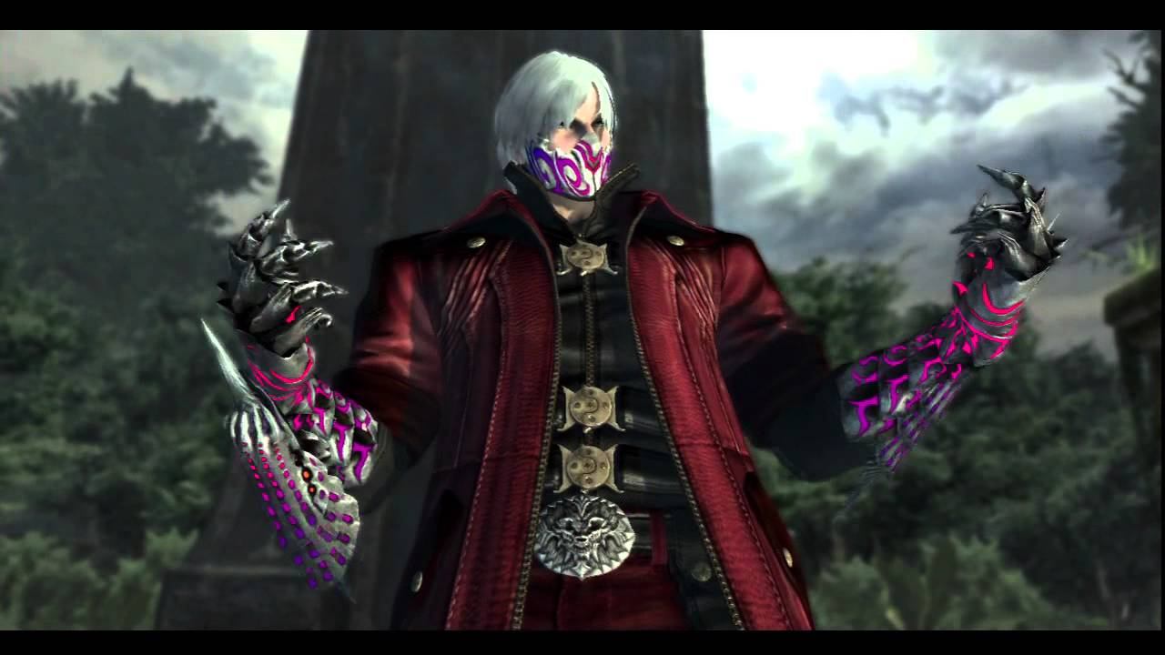 Devil May Cry 4 Dante's Weapons Gilgamesh HD смотреть онлайн
