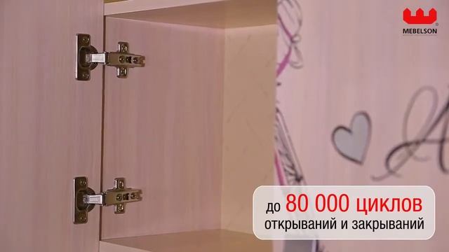 Модульная детская для девочки "Амели". смотреть онлайн