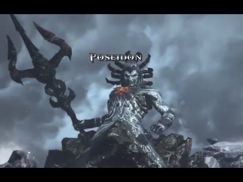 God of War 3 Remastered PS4 Pro - Opening Titan Difficulty - Part 1 - Poseidon Boss Fight смотреть онлайн