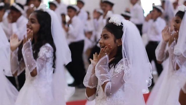 Holy Communion Dance | Mary Imaculate Church Marathakkara | 2023 | смотреть онлайн
