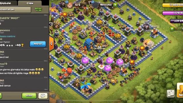Th12 Vs Th12 - Only 3 Stars - 2 tris - Team Devastatori Black Ita смотреть онлайн