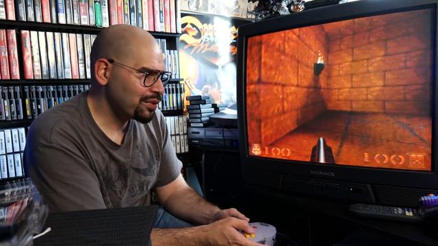 Quake for N64 on a CRT (Memory Lane) смотреть онлайн