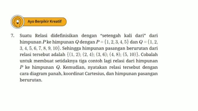 Uji Kompetensi Bab 4 Matematika Kelas 8 - Relasi dan Fungsi - hal. 204 - 205 - Kurikulum Merdeka смотреть онлайн