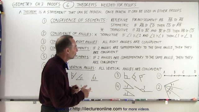 Geometry - Ch. 3: Proofs (6 of 17) Theorems Needed for Proofs смотреть онлайн