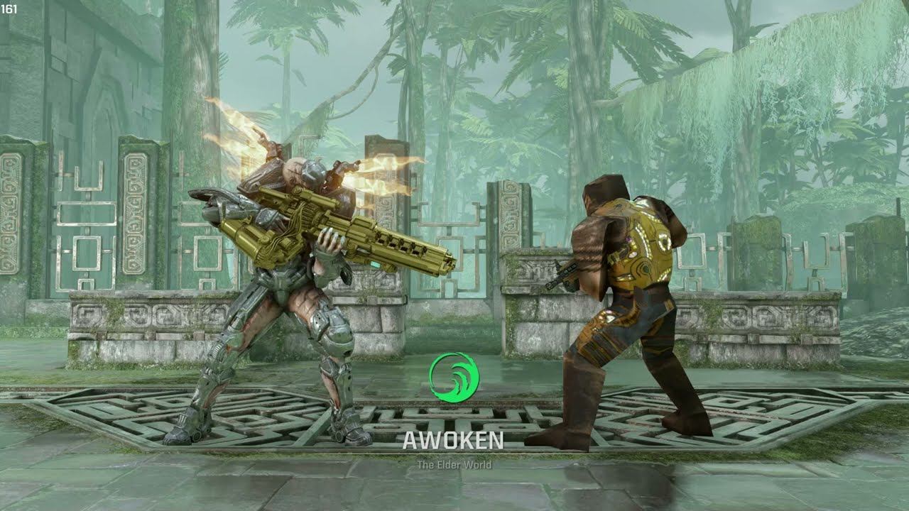 Quake Champions 2022 03 19 DUEL - Awoken : vs thwarted (Visor vs Ranger) смотреть онлайн