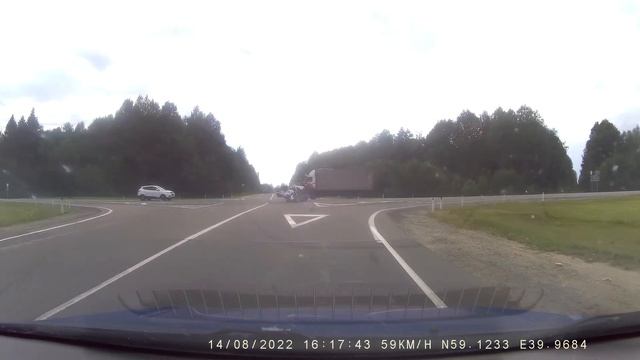 ДТП с мотоциклом смотреть онлайн