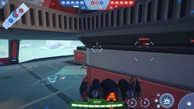 Таран Killshot Missile Rack 8 ::: Mech Arena: Robot Showdown смотреть онлайн